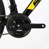 Bike Chain Guard Protector, Sprocket Protective Cover with 4 Holes Plastic Chainwheel Protective Guard Cover Black view 3
