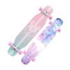 Skateboard Cruiser 7 Layer Maple Wood Deck Complete Skateboard Longboard 43 Inches Drop Through Long Boards Skateboards for Kids Adults, Beginners, Boys, Girls, Teens (Color : Deer B) view 1