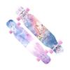 43 Inches Long Boards Skateboards Drop Through Longboard for Kids Adults, Beginners, Teens Skate Boards 7 Layer Maple Wood Deck Longboards Skateboard Cruiser Girls Boys (Color : Style F) view 1