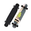 Pro Longboard Complete 42 Inch Skateboards Deck, 8 Layer Maple Double Kick Long Boards Skateboard for Girls Boys Skate Boards Cruiser Beginners Men Girls Teens Adults (Color : Style H) view 1