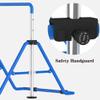 Gymnastics Bar Expandable Gymnastics Horizontal Bar Junior Training Bar Adjustable Home Sports Training Equipment High Bar for Kids,RedG view 4