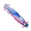 KITCISSL Professional Longboard Skate Board 42 Longborads Skateboards Inches Complete Drop Down Through Deck Cruiser Premium Maple Deck Cruiser for Teens Adults Beginners Girls Gifts (Color : A)