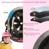 KAMUGO Kids Adjustable Helmet, with Sports Protective Gear Set Knee Elbow Wrist Pads for Toddler Age 2-8 Boys Girls, Bike Skateboard Hoverboard Scooter Rollerblading Helmet Set view 3