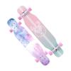 43 Inches Long Boards Skateboards Drop Through Longboard for Kids Adults, Beginners, Teens Skate Boards 7 Layer Maple Wood Deck Longboards Skateboard Cruiser Girls Boys (Color : Style E) view 1