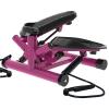 YSUEFIJO Portable Mini Stair Stepper, Stair Stepper with Resistance Band, Anti Slip Fitness Equipment, Exercise Slimming Machine, 330lbs Weight Capacity, for Home, Desk or Office Workouts (Purple) view 1