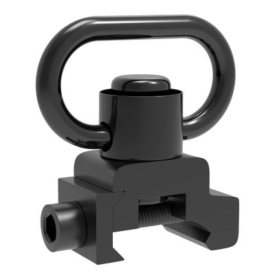 Eastern Tactical Supply Quick Detach 1.25" QD 360 Rotation Picatinny Sling Swivel Mount for Picatinny/Weaver Rail (1PCS)