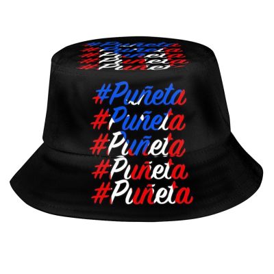 Cute Puerto Rico Flag Bucket Hats for Men Women Teens Packable Puerto Rico Sun Hats Fisherman Hat Cap