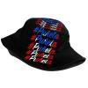Cute Puerto Rico Flag Bucket Hats for Men Women Teens Packable Puerto Rico Sun Hats Fisherman Hat Cap view 2