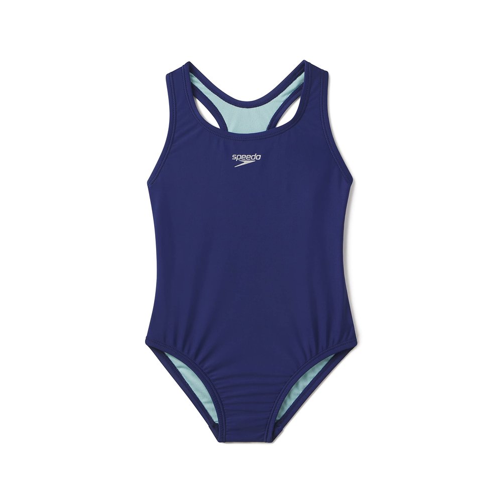 Speedo Girl's Swimsuit One Piece Closed Racerback