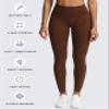 Aoxjox High Waisted Workout Leggings for Women Trinity Yoga Pants 26.5" (Dark Brown Leopard Print, XX-Large) view 4