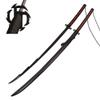 COSWOR 55.1" Kurosaki's Tensa Zangetsu Version 2 Samurai Sword Anime Katana for Cosplay, Collection-Long Version view 1