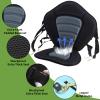 Vashly Kayak Seat, Detachable Universal Paddle Board Seat for Kayak, Canoe Seats with Detachable Storage Bag, Kayak Seat Cushion for Kayaking Canoeing Rafting Fishing(Gray) view 2
