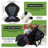 Vashly Kayak Seat, Detachable Universal Paddle Board Seat for Kayak, Canoe Seats with Detachable Storage Bag, Kayak Seat Cushion for Kayaking Canoeing Rafting Fishing(Gray) view 3