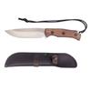 MOTEECRAG Fixed Blade Bushcraft Knife Full Tang Camping Knife with Sheath and hanging rope for Outdoor, Hiking, Gift view 1