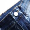 JEsilunmaMY Mens Washed Jeans Pants Mid Waist Distressed Casual Pocket Denim Pants Slim Fit Stretch Skinny Straight Fit Jeans (Blue2,31) view 3