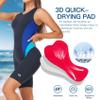 DIFOS Women's Triathlon Suit One-Piece Sleeveless Tri-Suit Quick-Dry 3D Padded Athletic Swimsuits Slimming Cycling Running view 4