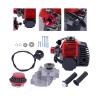 49CC 2 Stroke Motorized Bicycle Kit,Single Cylinder Engine Gas Petrol Bike Engine Motor Scooter Kit with Double Belt Drive Fits 7000rpm view 2