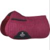 Harrison Howard All-Purpose Saddle Pad Suede Saddle Pad for Horses Use During Everyday Riding - Burgundy view 1