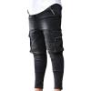 JEsilunmaMY Men's Side Pocket Skinny Jeans Mid Rise Washed Distressed Denim Pants Slim Fit Casual Comfy Stretch Pencil Jeans (Black2,X-Large) view 2