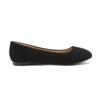 DREAM PAIRS Women's Sole-Simple Wide Width Flats, Ballerina Walking Flats, Comfortable Slip on Shoes,Size 9W,Black-Nubuck,Sole-Simple view 3