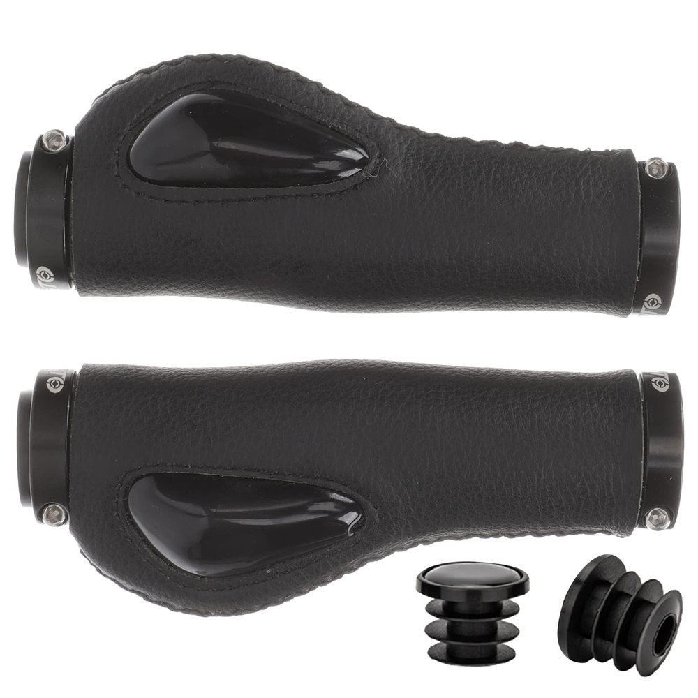 BESPORTBLE Thick Bike Grips for Bike Handlebars Silicone Handlebar Covers Skid-Resistant Vibration Absorbing Durable