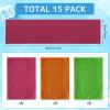 BBTO Cooling Towel Microfiber Ice Cool Cold Sport Face and Neck Soft Breathable Chilly Sweat Towel for Yoga Gym Workout Hot Weather Camping Running, 32 x 12 Inches(Bright Colors,15 Count) view 2