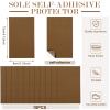 10 Pcs Non-Slip Shoe Pads for Bottom of Shoes Anti-Slip Grips Adhesive Grip Pads Sole Protector 3.1 x 5.1 Inches for Heels Trainers Treads Boots(Brown) view 2