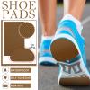 10 Pcs Non-Slip Shoe Pads for Bottom of Shoes Anti-Slip Grips Adhesive Grip Pads Sole Protector 3.1 x 5.1 Inches for Heels Trainers Treads Boots(Brown) view 4