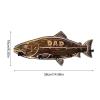 DYPASA Vertical Fishing Rod Holder Fishing Rod Holder Largemouth Fish Vertical 6-Rod Storage Rack Fishing Rod Bracket Holder for Men Wall Mounted Fishing Rod Rack (Color : Style B) view 2