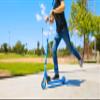Razor A Kick Scooter Special Edition Aluminium Folding Scooter for Kids, Shark Camo Graphics, Blue view 3