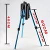 DYPASA Vertical Fishing Rod Holder Fishing Rod Pole Holder Portable Fishing Rod Spinning Accessories Durable Tube Mount Bracket Socket Rack ABS Plastic Wall Mounted Fishing Rod Rack view 2