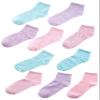 ComfortSoft Ankle Socks, Soft Stretch Socks for Girls, Assorted, 10-Pair Pack view 1