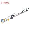 DYPASA Vertical Fishing Rod Holder Aluminium Fishing Tools Fishing Rod Pole Rack Holder Bracket Support Stand Adjustable Fishing Holder Wall Mounted Fishing Rod Rack (Size : 2.1M) view 2