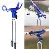 DYPASA Vertical Fishing Rod Holder 360 Degrees Adjustable Stainless Steel Fishing Rods Holder Bracket Fish Tool Wall Mounted Fishing Rod Rack view 2