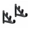 DYPASA Vertical Fishing Rod Holder Horizontal Rod Rack for Fishing Rod Wall Rack Storage-Ultra Sturdy Holds 3 Rods- Space Saving for Fishing Rods Hiking Poles and Cue Wall Mounted Fishing Rod Rack view 1