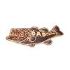 DYPASA Vertical Fishing Rod Holder Fishing Rod Holder Wall Mounted Unique Fish Shaped Wooden Pole Storage Rack Space Saving Organizer for Home Garage Door Wall Wall Mounted Fishing Rod Rack view 4