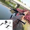Vertical Fishing Rod Holder 360 Degree Rotatable Adjustable Rod Rack Clamp On Fishing Rod Holder Pole Bracket Fishing Rod Racks Wall Mounted Fishing Rod Rack (Color : Large) view 2