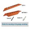 DYPASA Vertical Fishing Rod Holder Vertical Fishing Rod Holder Wall Mounted Fishing Rod Rack Storage Holds Up to 6 Fishing Rods Wall Mounted Fishing Rod Rack view 3