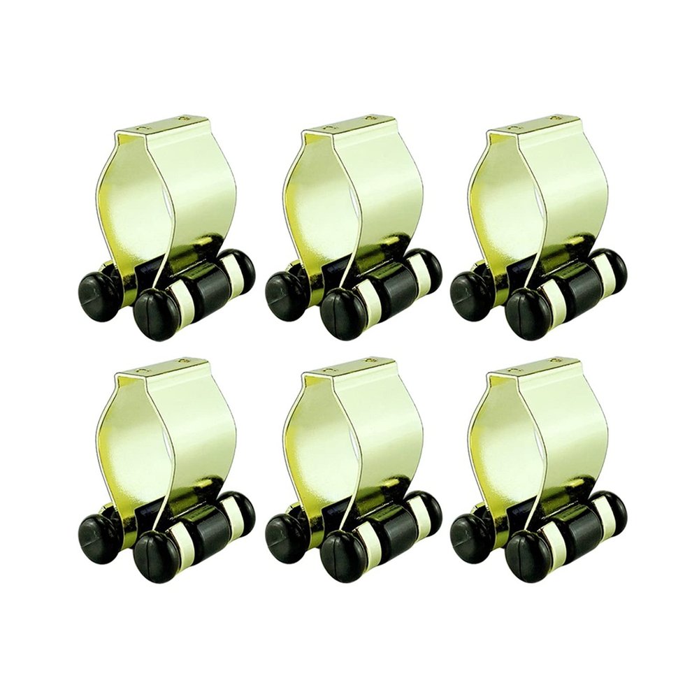 DYPASA Vertical Fishing Rod Holder Metal Fishing Rod Clips Club Positioning Clamps Holder Accessories Fixing Rack Wall Mount Rod Collection Rack Storage Wall Mounted Fishing Rod Rack