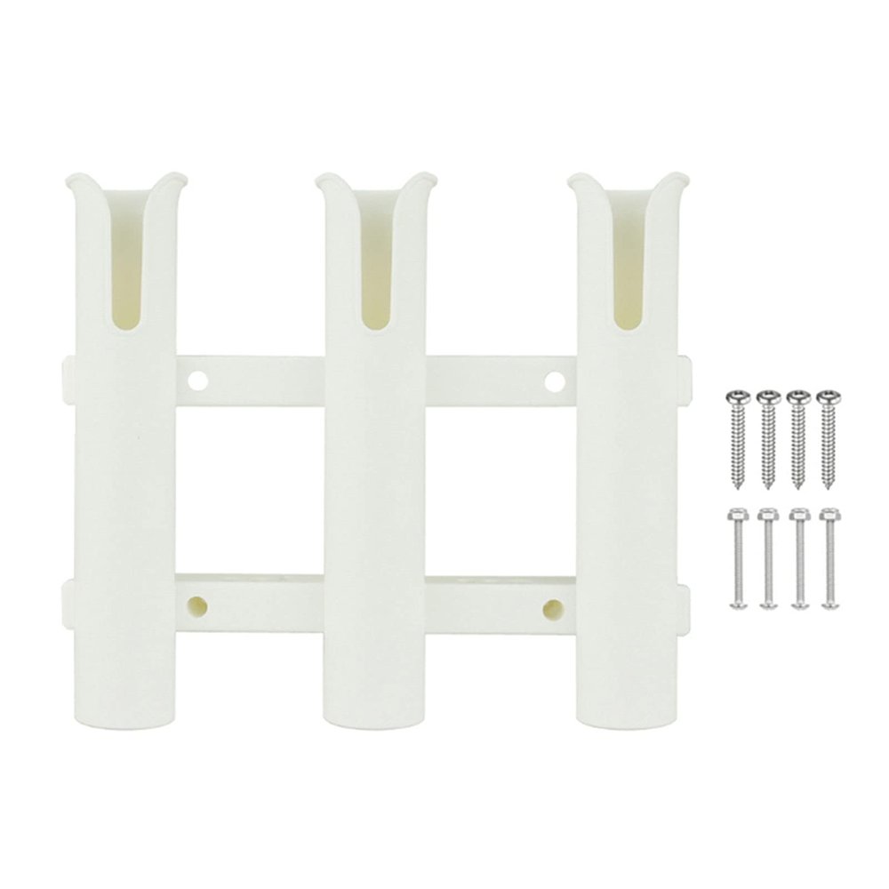 Vertical Fishing Rod Holder Vertical Fishing Rod Storage Holder Outdoor Fishing 3-Link Pole Mount Compression Resistance Bracket Rack for Boat Yacht Kayak Wall Mounted Fishing Rod Rack ( Color : Gold