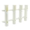 DYPASA Vertical Fishing Rod Holder 4 Tube Fishing Rod Holder Organiser Marine Yacht Kayak Vertical Pole Tube Mount Bracket Socket Rack Lure Pliers Storage Wall Mounted Fishing Rod Rack view 1