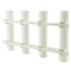 DYPASA Vertical Fishing Rod Holder 4 Tube Fishing Rod Holder Organiser Marine Yacht Kayak Vertical Pole Tube Mount Bracket Socket Rack Lure Pliers Storage Wall Mounted Fishing Rod Rack view 3