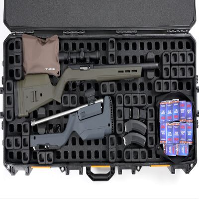 Magpul DAKA Grid Gun Case Organizer Foam Insert for Pelican Vault Multi-Purpose Hard Case (Foam Only, Case not Included), V730, Black