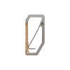 Aerocrafted Uplock Key Carabiner - Precision Made Titanium Everyday Carry Carabiner (Titanium/Bronze, Large) view 1