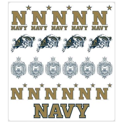 Navy Midshipmen Multi-Purpose Vinyl Sticker Sheet