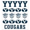 BYU Cougars Multi-Purpose Vinyl Sticker Sheet view 1