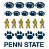 Penn State Multi-Purpose Vinyl Sticker Sheet view 1