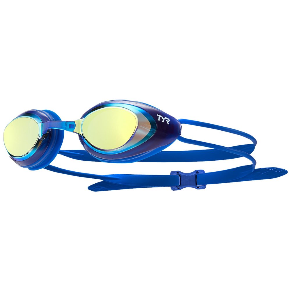 TYR Blackhawk Racing Swim Goggles - Adult Swimming Goggles for Men and Women - Anti-Fog, UVA/UVB Protection, Watertight - Available Mirrored or Non-Mirrored