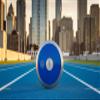 TC Blue Legacy Discus. Girls Discus. 1kg Discus. 1k Discus. Tailored specifically for Girls, offering a 1kg Discus Ideal for Beginners to Hone Their Throwing Skills and Build Confidence. view 3