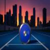 TC Blue Legacy Discus. Girls Discus. 1kg Discus. 1k Discus. Tailored specifically for Girls, offering a 1kg Discus Ideal for Beginners to Hone Their Throwing Skills and Build Confidence. view 4